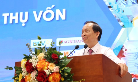 Ngân hàng Nhà nước có thể sẽ tiếp tục giảm lãi suất - Ảnh 1. Ông Đào Minh Tú, phó thống đốc Ngân hàng Nhà nước, cho biết có thể sẽ tiếp tục giảm lãi suất nếu có điều kiện - Ảnh: CTV