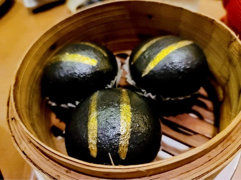 Bánh bao đen - Ảnh: BTC Bánh bao đen - Ảnh: BTC