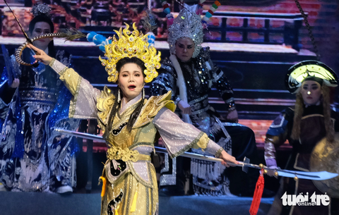 Nghệ sĩ Ngọc Huyền - Ảnh: LINH ĐOAN