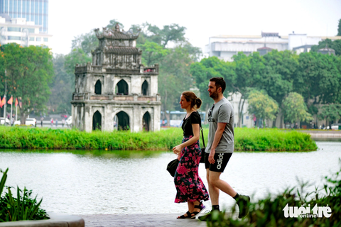 5 ngày trước đêm diễn BlackPink, khách sạn, homestay 'cháy' phòng - Ảnh 3. Hà Nội là điểm đến văn hóa với nhiều trải nghiệm văn hóa đặc sắc - Ảnh: NAM TRẦN