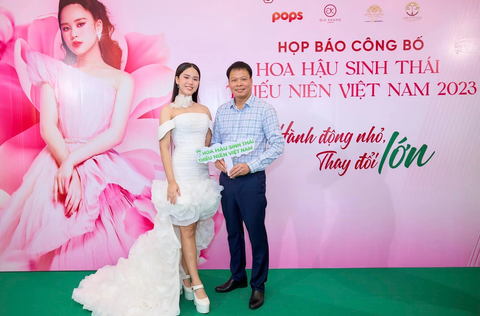 Buổi công bố cuộc thi Hoa hậu sinh thái Thiếu niên Việt Nam 2023 - Ảnh: BTC Buổi công bố cuộc thi Hoa hậu Sinh thái thiếu niên Việt Nam 2023 - Ảnh: BTC