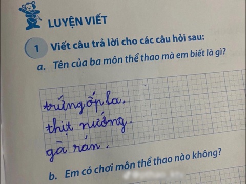 Ảnh vui 26-7: Con gái học vẽ theo kiểu tiết kiệm tiền - Ảnh 6. Môn thể thao dành cho người muốn tăng cân.