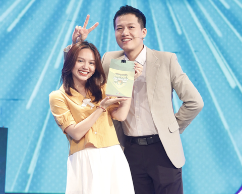 Hai MC chương trình Khi phụ nữ làm chủ - Ảnh: VTV Hai MC chương trình Khi phụ nữ làm chủ - Ảnh: VTV