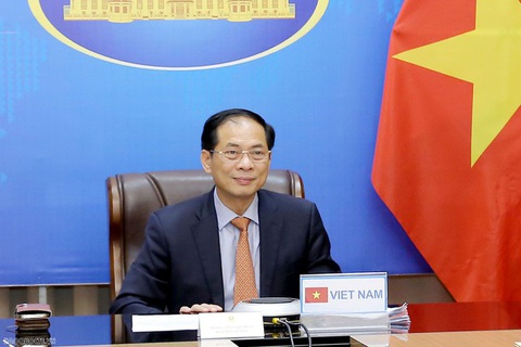 Bộ trưởng Bộ Ngoại giao Bùi Thanh Sơn - Ảnh: BNG Bộ trưởng Bộ Ngoại giao Bùi Thanh Sơn - Ảnh: BNG