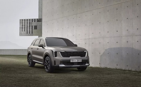 Kia chính thức công bố Sorento facelift, tại Hàn Quốc đã có ngay ảnh thực tế - Ảnh 1. Ảnh rò rỉ của Kia Sorento 2024 trong hôm qua chính là những bức ảnh chính thức được Kia công bố trong hôm nay - Ảnh: Kia