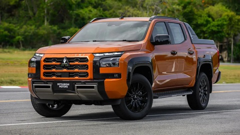 Mitsubishi Triton đời mới chính thức ra mắt - Ảnh 3. Phiên bản Mitsubishi Triton Athlete - Ảnh: Drive