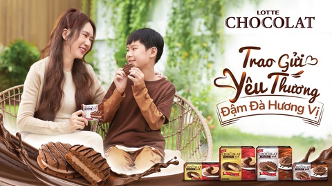 Bánh Bouchee Lotte Chocolat mới - vị ngon nguyên bản tại thị trường Việt - Ảnh 1. Bánh Bouchee Lotte Chocolat mới - vị ngon nguyên bản tại thị trường Việt - Ảnh 1.