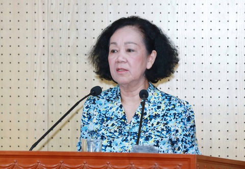 Quy định mới của Bộ Chính trị về chống tham nhũng trong kiểm tra, thanh tra, kiểm toán - Ảnh 1. Bà Trương Thị Mai - Ảnh: GIA HÂN