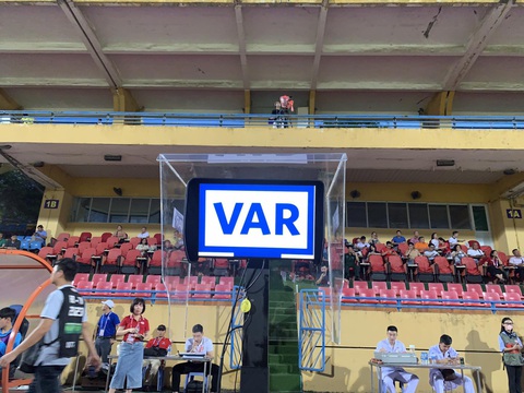 Trực tuyến Viettel - Hồng Lĩnh Hà Tĩnh (19h15): VAR ra mắt - Ảnh 1. Công nghệ VAR đã sẵn sàng để "ra mắt" ở V-League 2023 - Ảnh: MINH ĐỨC