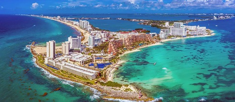 Tổng thống Mexico đề nghị mua bất động sản ven biển của công ty Mỹ - Ảnh 2. Bán đảo Yucatan - Ảnh: WORLD ATLAS