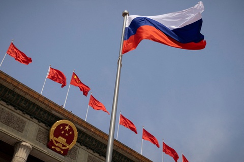 Trung Quốc đã nhiều lần phủ nhận việc gửi thiết bị quân sự cho Nga - Ảnh: REUTERS Trung Quốc đã nhiều lần phủ nhận việc gửi thiết bị quân sự cho Nga - Ảnh: REUTERS