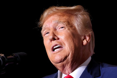 Cựu tổng thống Mỹ Donald Trump - Ảnh: REUTERS Cựu tổng thống Mỹ Donald Trump - Ảnh: REUTERS