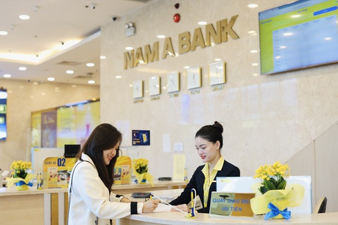 Nam A Bank tăng trưởng bằng chiến lược phát triển bền vững và hiệu quả - Ảnh 1. Nam A Bank đạt nhiều chỉ tiêu kinh doanh quan trọng trong 6 tháng đầu năm 2023 - Ảnh: Nam A Bank