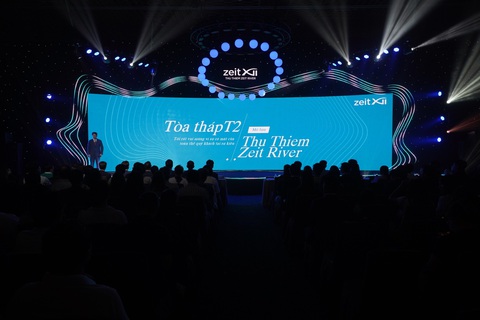 Thu Thiem Zeit River tiếp tục hút hàng giai đoạn 2 - Ảnh 3. Ông Park No Sung - phó tổng giám đốc khối phát triển kinh doanh - chia sẻ về dự án tại sự kiện (Nguồn: Thu Thiem Zeit River)