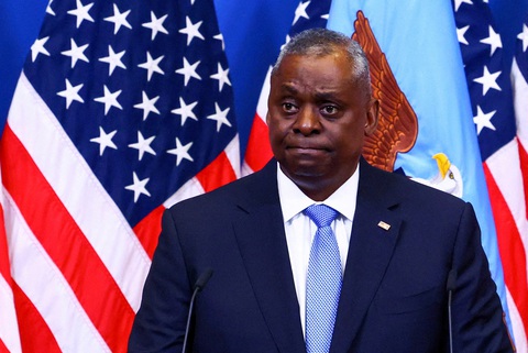 Bộ trưởng Quốc phòng Mỹ Lloyd Austin - Ảnh: REUTERS Bộ trưởng Quốc phòng Mỹ Lloyd Austin - Ảnh: REUTERS