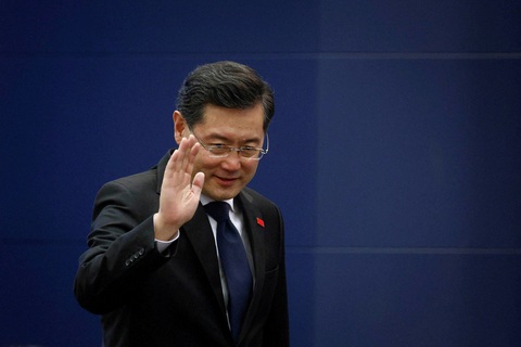Ông Tần Cương bị miễn nhiệm vị trí Bộ trưởng Ngoại giao trong tuần này - Ảnh: REUTERS Ông Tần Cương bị miễn nhiệm vị trí bộ trưởng Ngoại giao mới đây - Ảnh: REUTERS