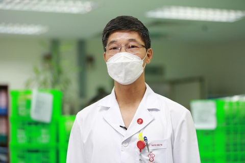 Ông Trần Ngọc Quế hiện đang là giám đốc Trung tâm máu Quốc gia, Viện Huyết học và Truyền máu Trung ương - Ảnh: BVCC Ông Trần Ngọc Quế hiện đang là giám đốc Trung tâm Máu quốc gia, Viện Huyết học và Truyền máu trung ương - Ảnh: BVCC