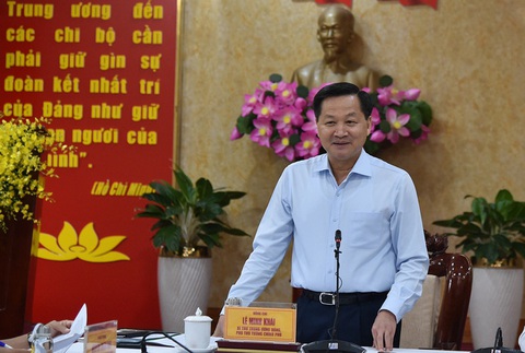 Phó thủ tướng Lê Minh Khái: Bình Phước tập trung tháo điểm nghẽn giao thông để phát triển - Ảnh 3. Phó thủ tướng Lê Minh Khái yêu cầu tập trung tháo gỡ điểm nghẽn giao thông để tạo động lực phát triển - Ảnh: VGP