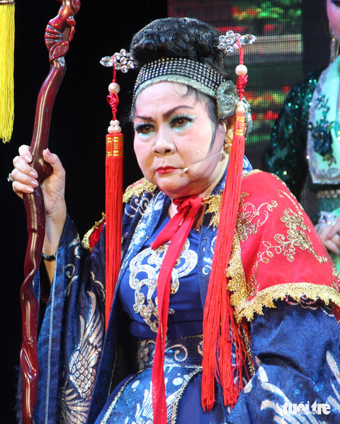Nghệ sĩ Xuân Yến - Ảnh: LINH ĐOAN Nghệ sĩ Xuân Yến - Ảnh: LINH ĐOAN