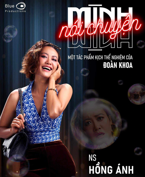 Hình ảnh Hồng Ánh trên poster giới thiệu vở - Ảnh: NVCC Hình ảnh Hồng Ánh trên poster giới thiệu vở - Ảnh: NVCC