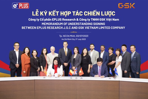 EPLUS và GSK cam kết đưa nhiều loại vắc xin mới về VN - Ảnh 1. Sự hợp tác toàn diện và lâu dài giữa GSK và EPLUS mang đến nhiều cơ hội đưa thêm vắc xin mới, số lượng lớn về Việt Nam - Ảnh: Mộc Thảo