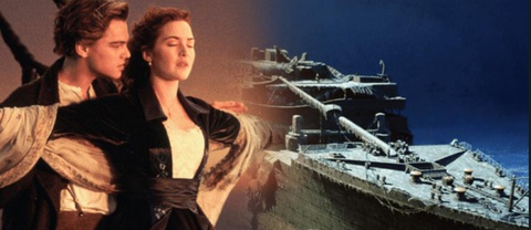 Cả một ngành công nghiệp làm ăn trên xác tàu Titanic - Ảnh 1. Titanic là một bộ phim lãng mạn và sử thi thảm họa của Mỹ năm 1997, giành 11 giải Oscar và doanh thu bước đầu 1,84 tỉ USD - Ảnh: PLEDGE TIMES