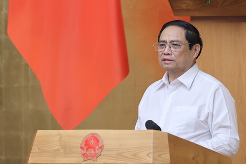 Thủ tướng Phạm Minh Chính trả lời về 'gỡ vướng' phòng cháy, chữa cháy - Ảnh 1. Thủ tướng Phạm Minh Chính - Ảnh: VGP