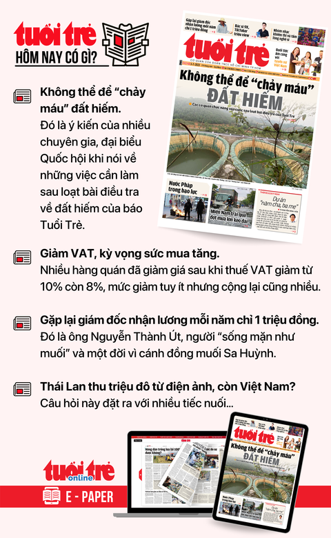 Tin tức sáng 3-7: Trẻ nhập viện do tai nạn tăng; TP.HCM làm việc với Singapore phát triển buýt điện - Ảnh 8. Tin tức sáng 3-7: Trẻ nhập viện do tai nạn tăng; TP.HCM làm việc với Singapore phát triển buýt điện - Ảnh 8.