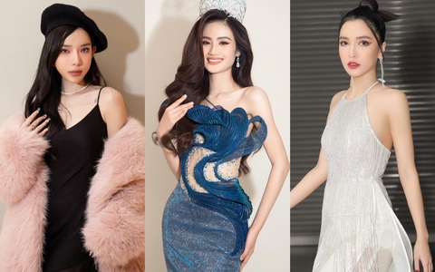 Tin tức giải 30-7: Hoa hậu Huỳnh Trần Ý Nhi bị lập group anti hơn 150.000 thành viên - Ảnh 1. Từ trái qua: LyLy, Huỳnh Trần Ý Nhi, Bích Phương - Ảnh: Facebook nhân vật