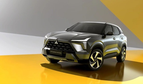 Những mẫu xe đáng chú ý có thể xuất hiện tại triển lãm GIIAS 2023 sắp diễn ra trong tháng 8 - Ảnh 2. 1. Mitsubishi New SUV: Mẫu xe hiện vẫn chưa được công bố tên gọi chính thức này là bản thành phẩm của concept XFC ra mắt tại Việt Nam hồi tháng 10 năm ngoái. Vào ngày cuối tháng 7, thương hiệu Nhật đã hé lộ những hình ảnh đầu tiên của mẫu SUV này với thiết kế không khác nhiều bản concept nói trên. Đang có thông tin đây sẽ là dòng xe kế nhiệm Outlander Sport trong khu vực Đông Nam Á - Ảnh: Mitsubishi