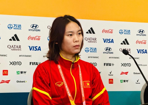 HLV Mai Đức Chung: 'Việt Nam tiếp tục đá tập trung phòng ngự' - Ảnh 3. Tiền đạo Hải Yến sẵn sàng ra sân đá hết mình trong trận đấu với Hà Lan ngày 1-8 - Ảnh: TR.N.