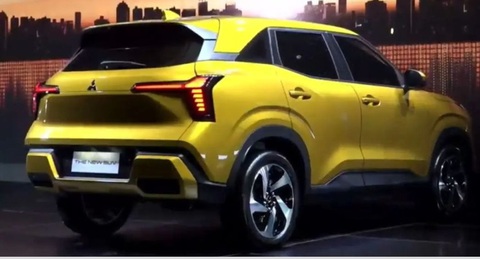 Mitsubishi hé lộ sớm bản thành phẩm của XFC, công bố một số thông số chính - Ảnh 4. Đèn hậu tại đuôi xe tạo lại giao diện hình chữ T giống đèn pha phía trước - Ảnh: Thailand Posts English