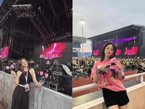 Biểu cảm sao Việt khi 'check in' đêm nhạc Blackpink tại Hà Nội - Ảnh 1. Á hậu Phương Nga xứng danh "fan cứng" của BlackPink khi tham gia trọn vẹn cả hai đêm nhạc tại Hà Nội. Không những thế, nàng á hậu còn chứng tỏ mình là "blinks" xịn sò khi có mặt ở nhiều đêm diễn của nhóm nhạc tại Thái Lan, Malaysia...