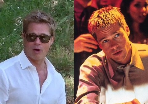 Brad Pitt trẻ trung khó tin ở tuổi 59 - Ảnh 4. Daily Mail nhận xét diện mạo của Brad Pitt như lão hóa ngược lại những năm tuổi 30