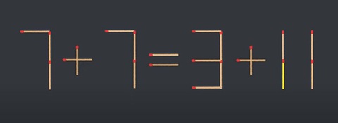 Thử tài IQ: Di chuyển một que diêm để phép tính 2+9=18 thành đúng - Ảnh 1.