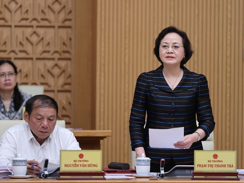 Bộ trưởng Phạm Thị Thanh Trà thông tin mới nhất việc sáp nhập huyện, xã - Ảnh 1. Bộ trưởng Phạm Thị Thanh Trà - Ảnh: VGP