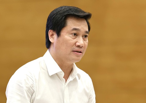 Thứ trưởng Bộ Xây dựng thông tin gỡ khó cho Novaland và Hưng Thịnh - Ảnh 1. Thứ trưởng Bộ Xây dựng thông tin về kết quả hoạt động của tổ công tác tháo gỡ khó khăn cho thị trường bất động sản - Ảnh: N.KHÁNH