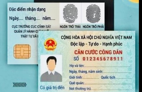 Đổ xô cập nhật căn cước công dân gắn chip trên đăng ký kinh doanh, vì sao? - Ảnh 3. Mẫu căn cước công dân hiện nay - Ảnh: Tư liệu