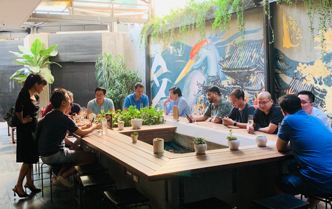 Một cuộc gặp gỡ trao đổi giữa quỹ đầu tư và các nhà sáng lập startup tại Việt Nam - Ảnh: HOÀNG DUNG Một cuộc gặp gỡ trao đổi giữa quỹ đầu tư và các nhà sáng lập start-up tại Việt Nam - Ảnh: HOÀNG DUNG