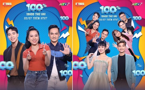 Tập phát sóng chương trình 100% có sự tham gia của cháu gái cô nghệ sĩ Vũ Linh - Hồng PHượng. Ảnh: HTV Tập phát sóng chương trình 100% có sự tham gia của cháu gái cố nghệ sĩ Vũ Linh - Hồng Phượng