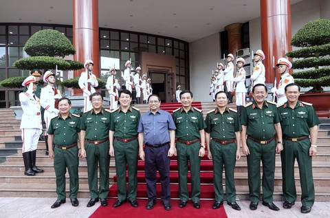 Thủ tướng dự khai mạc hội nghị Quân chính toàn quân - Ảnh 2. Hội nghị Quân chính toàn quân 6 tháng đầu năm 2023 vừa khai mạc tại Hà Nội - Ảnh: THỤY DU