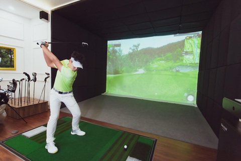 Lần đầu tiên Việt Nam tổ chức giải golf 3D chuyên nghiệp - Ảnh 3. Hình thức chơi golf 3D đang ngày càng phổ biến tại Việt Nam - Ảnh: GVC