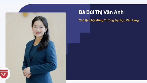 Vợ ông Nguyễn Cao Trí làm chủ tịch hội đồng trường Trường đại học Văn Lang - Ảnh 1. Website Trường đại học Văn Lang vừa cập nhật thông tin về hội đồng trường, trong đó bà Bùi Thị Vân Anh là chủ tịch hội đồng trường - Ảnh chụp màn hình