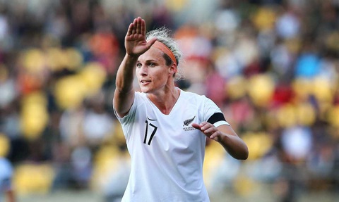 Nghệ sĩ Wilkinson: 'linh hồn' của tuyển nữ New Zealand tại World Cup 2023 - Ảnh 3. Hannah Wilkinson - niềm tự hào của đội tuyển nữ New Zealand - Ảnh: NZFOOTBALL