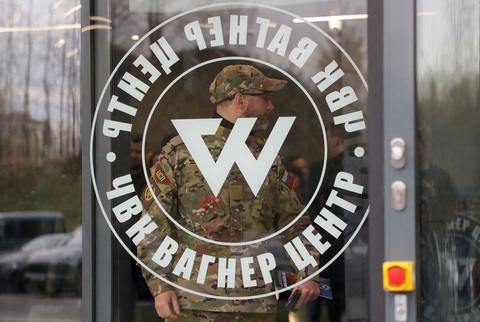 Văn phòng Wagner ở thành phố Saint Petersburg ở Nga - Ảnh: REUTERS Văn phòng Wagner ở thành phố Saint Petersburg ở Nga - Ảnh: REUTERS