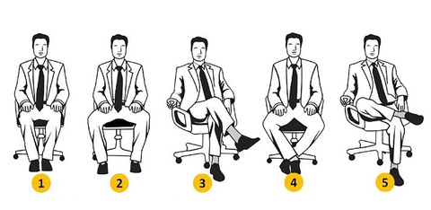 Tư thế ngồi bộc lộc phẩm chất của bạn - Ảnh 1. Tư thế ngồi bộc lộc phẩm chất của bạn - Ảnh 1.