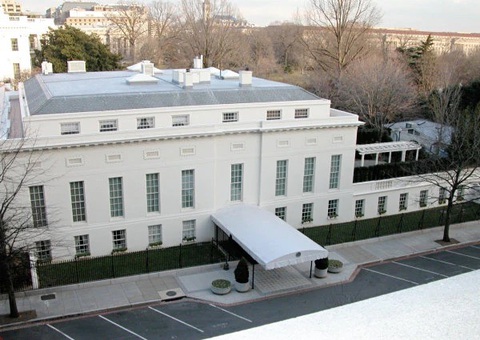 Lối vào Cánh Tây Nhà Trắng - Ảnh: THE WHITE HOUSE Lối vào Cánh Tây của Nhà Trắng - Ảnh: THE WHITE HOUSE