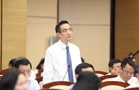 Dự án trên khu 'đất vàng' 148 Giảng Võ 'chững' tiến độ, lãnh đạo các sở lý giải ra sao? - Ảnh 3. Giám đốc Sở Quy hoạch - Kiến trúc Nguyễn Trọng Kỳ Anh - Ảnh: HĐND TP