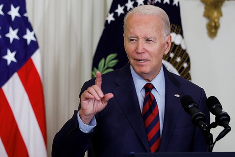 Tổng thống Mỹ Joe Biden nói thế giới đã an toàn hơn trước vũ khí hóa học - Ảnh: REUTERS Tổng thống Mỹ Joe Biden nói thế giới đã an toàn hơn trước vũ khí hóa học - Ảnh: REUTERS