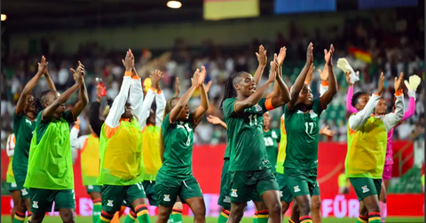 Tuyển nữ Đức thua sốc Zambia trong trận giao hữu chuẩn bị cho World Cup 2023 - Ảnh 3. Tuyển Zambia đánh bại đội bóng hơn mình 75 bậc trên bảng xếp hạng FIFA - Ảnh: GETTY